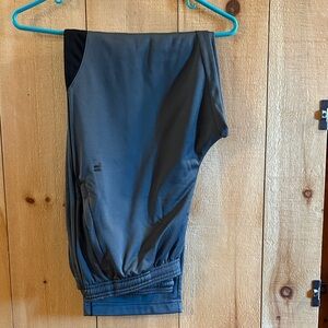 Fila Bundle. Mens Dark Gray Athletic pants AND Black sweat-shorts.